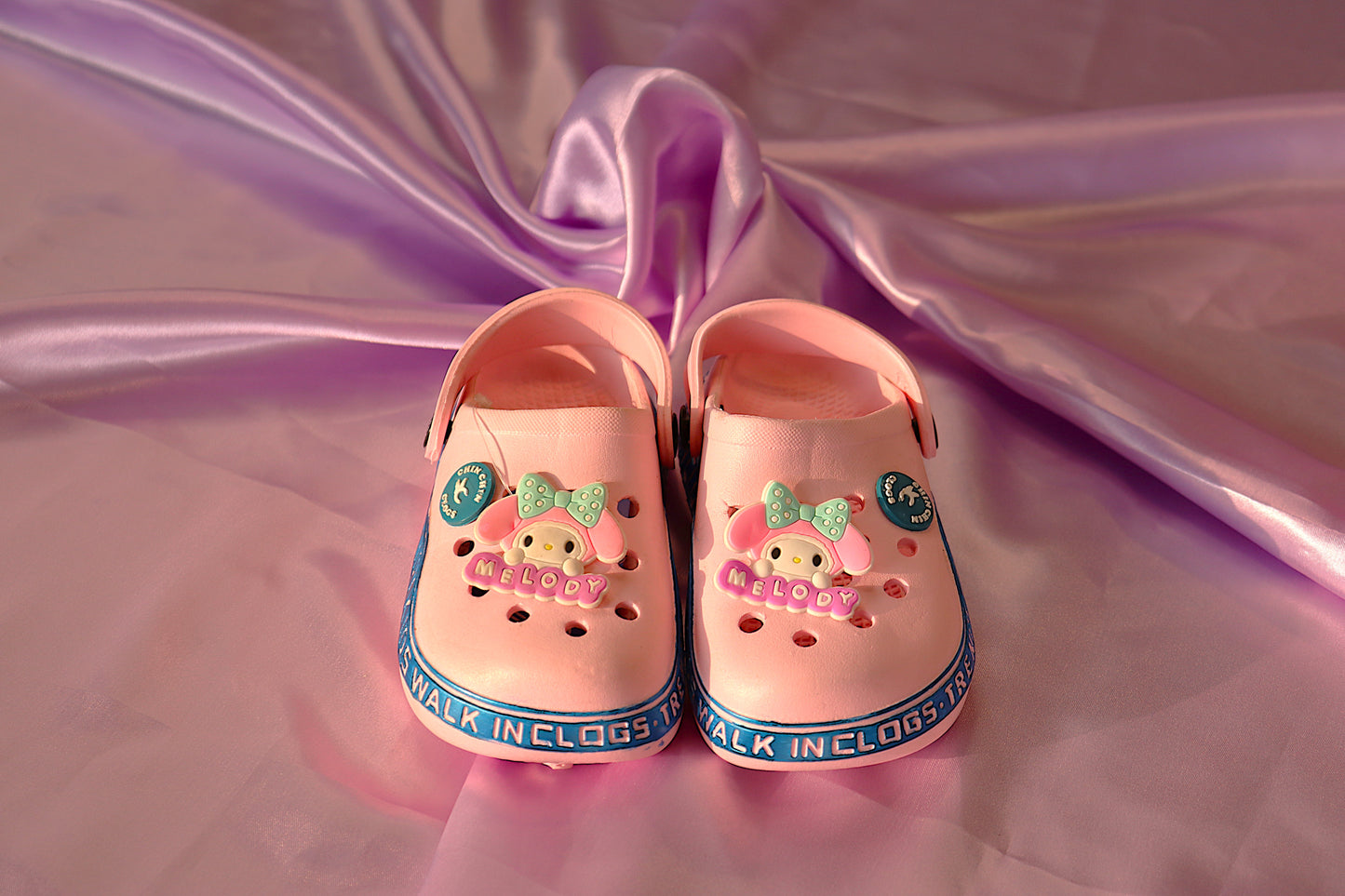 ChinChin Attractive Clog Shoes for Boys & Girls || Indoor & Outdoor Sandals Clogs for Kids Pink