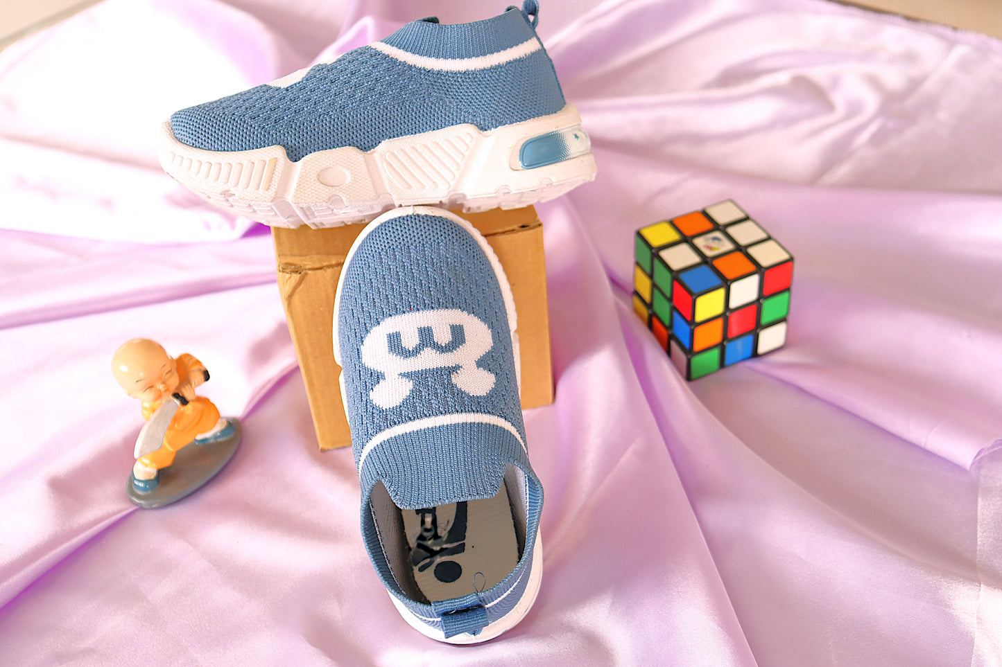 Nino Kids Boys & Girls Casual Wear Shoes / Sneaker | Light Weight, T.Blue for Kids between 2- 6 Years