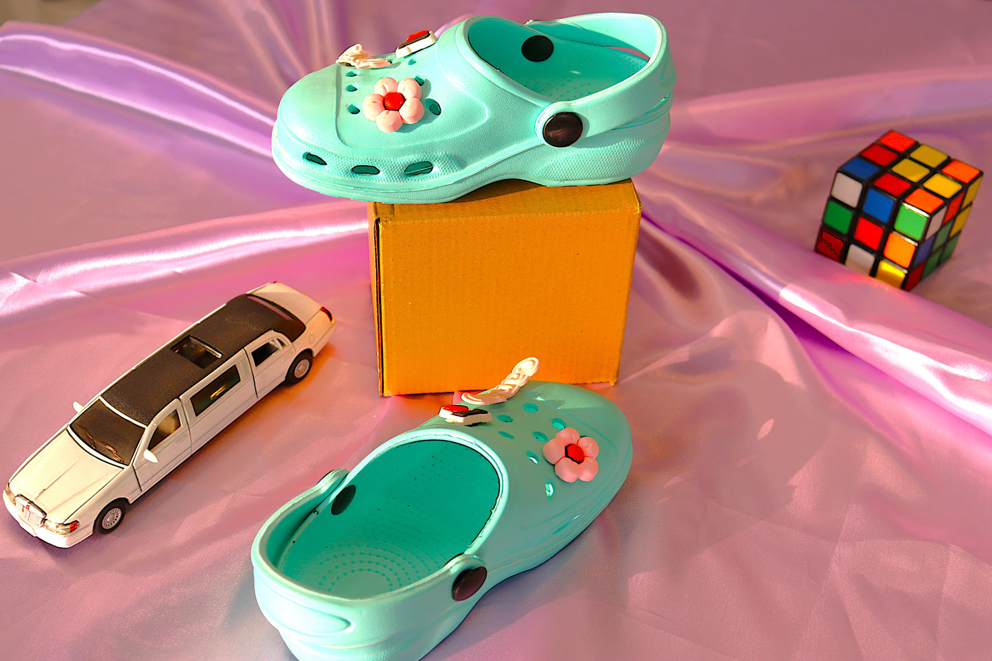 Nino Child Kids Classic Ultra Soft Turquoise Blue Clogs/Sandals with Adjustable Back Strap| Comfortable & Lightweight| Stylish with 3D Cartoons & Anti-Skid| Indoor & Outdoor Casual Sports Mules Boys/Girls