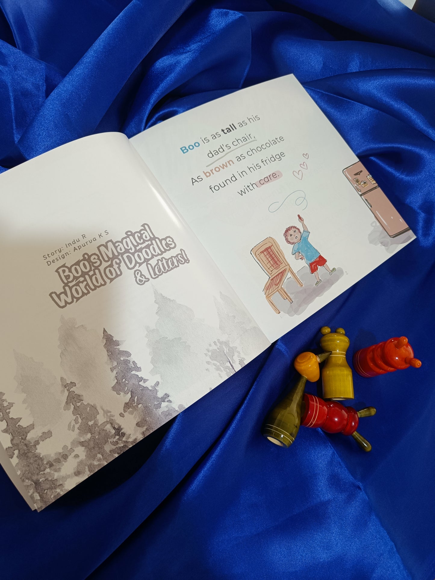 Kids world boo's magical doodles and letter book for Kids