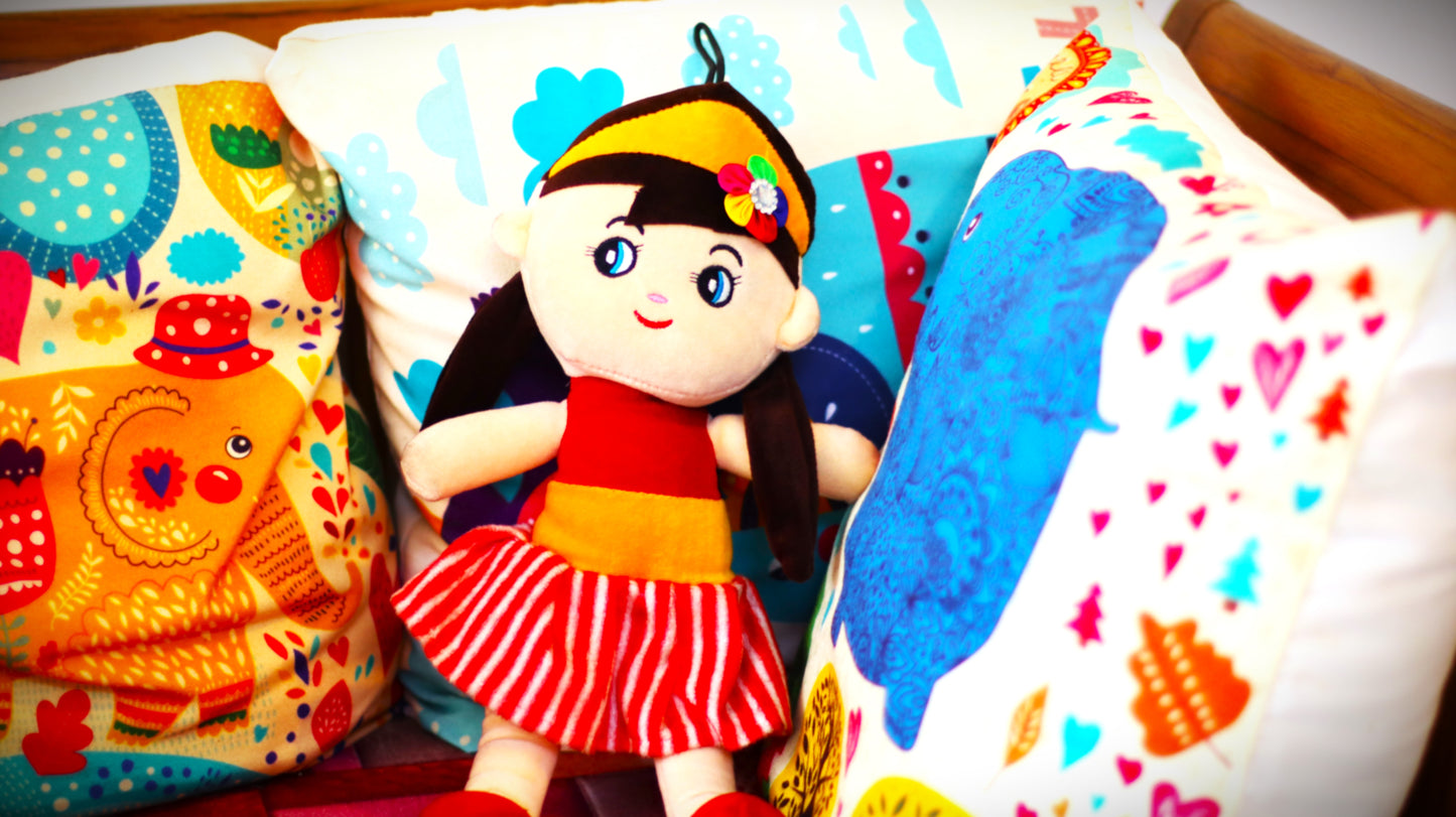 Cute Huggable Beautiful Sofia Doll Stuffed Soft Toy for Kids