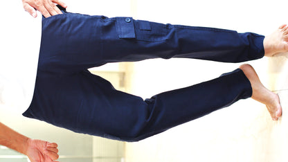 Men's Cargo || Men Cargo Pants || Navy Blue || Men Cargo Pants Denim || Loose Pant for Men || Cargos for Men