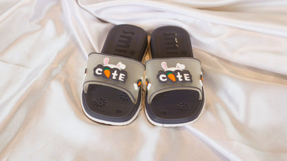 Nino Kids Girls Sandals | Sandals for Girls | Girls Fashion Sandals | Sandals for Kids Girls (Gray)