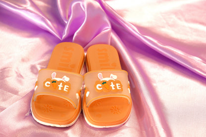 Nino Kids Girls Sandals | Sandals for Girls | Girls Fashion Sandals | Sandals for Kids Girls (Peach)