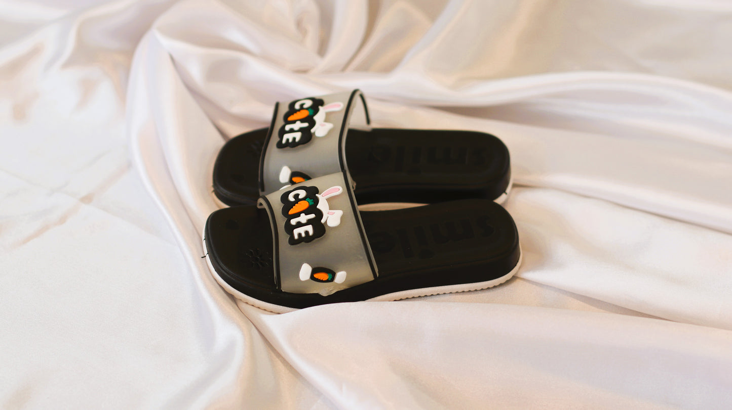Nino Kids Girls Sandals | Sandals for Girls | Girls Fashion Sandals | Sandals for Kids Girls (Black)